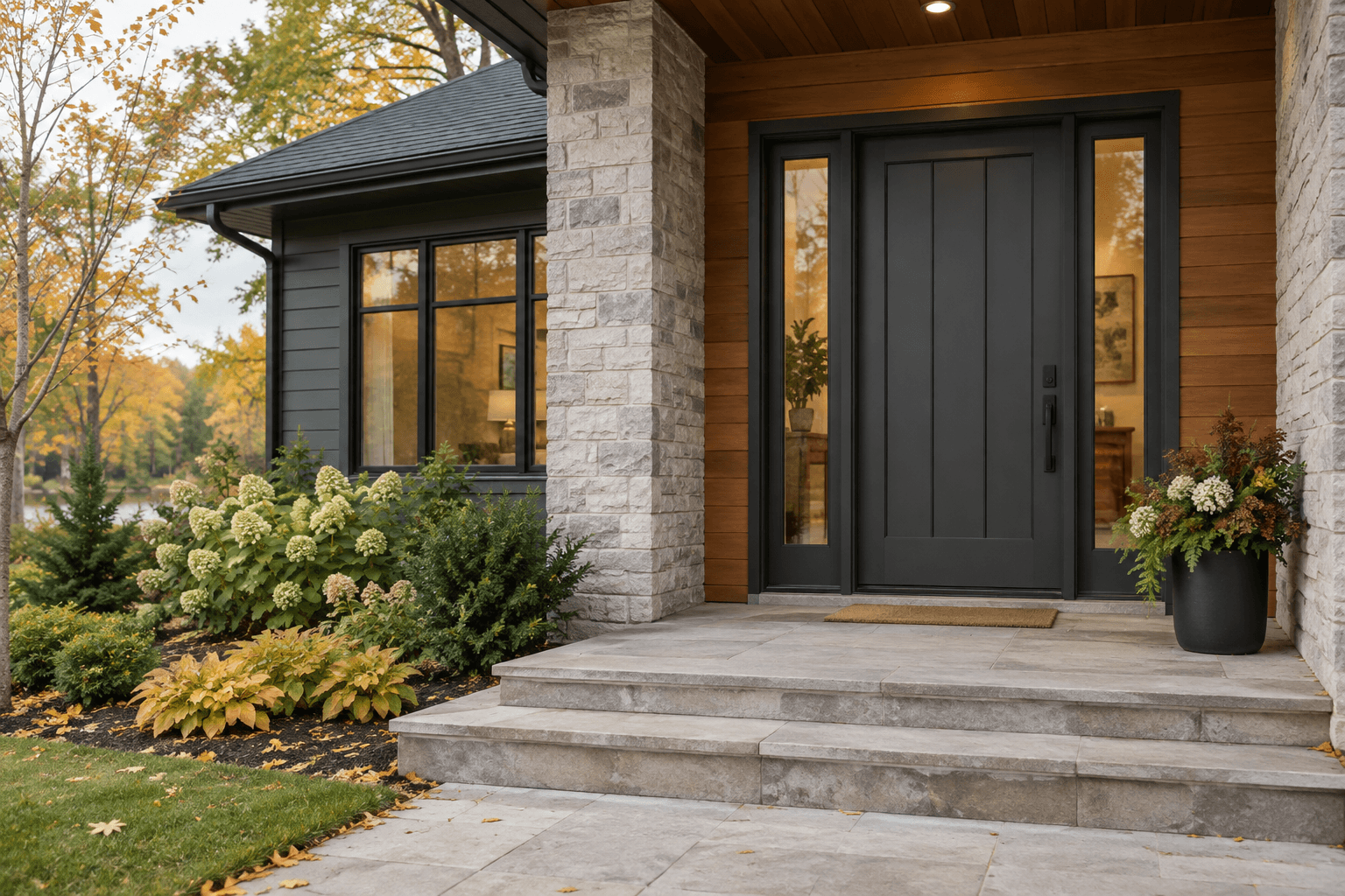 A modern home window and door design